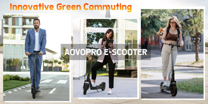 AOVOPRO V1MAX PRO 1200W Electric Scooter 45KM Max Range 35KM/H 500W Motor Power 42V14.5AH Folding Electric Scooter for Adults.