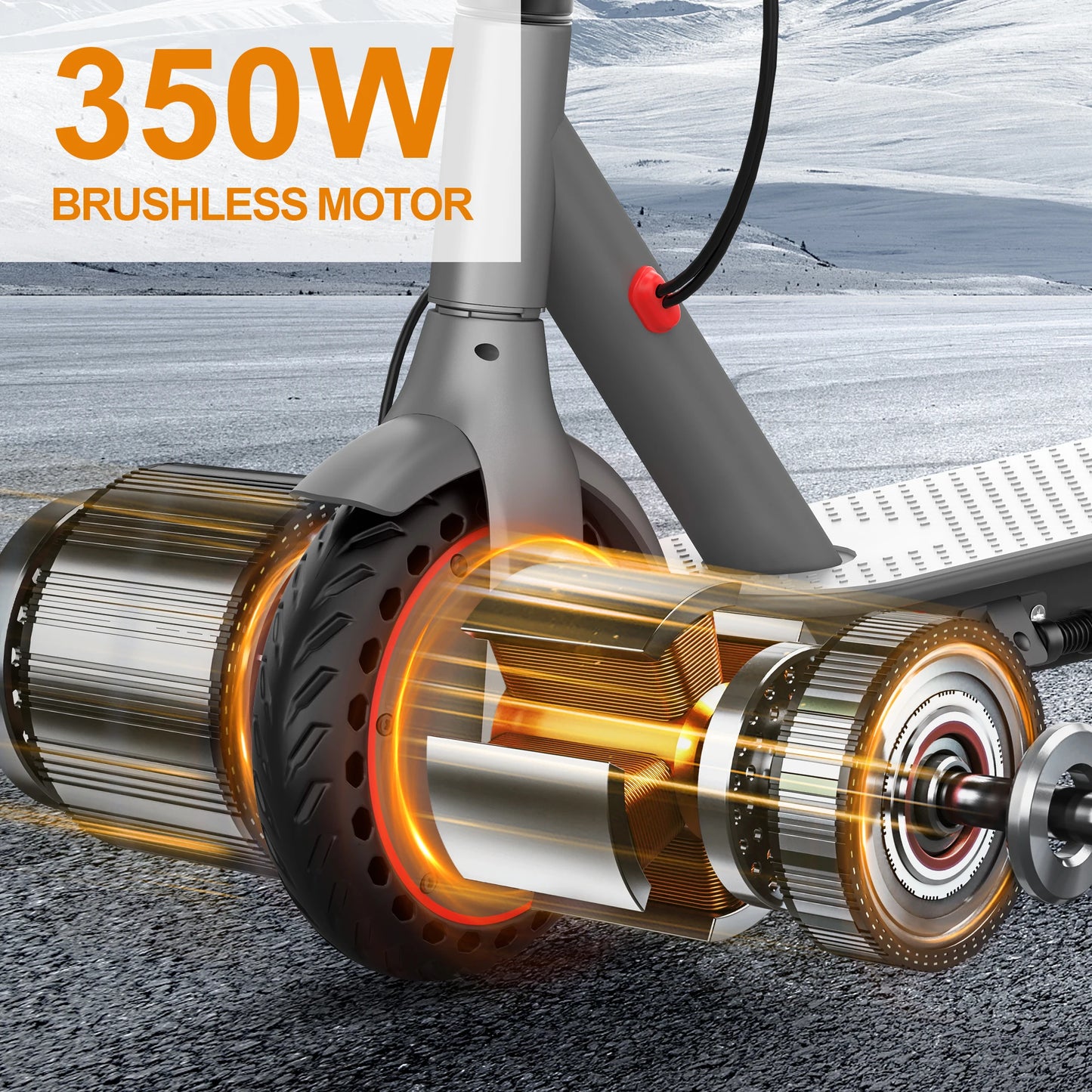 New 2025 AOVOPRO 31KM/H Adults Electric Scooter 36V 350W 25/35KM Long Range 8.5 Inch Dual Brake Folding Electric Kick Scooter