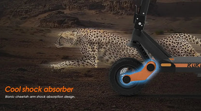 KuKirin G3 Electric Scooter 10" Off-road 1200W Motor 52V 18Ah Lithium battery Max Speed 50km/h, Shock arm Suspension 63km Range.