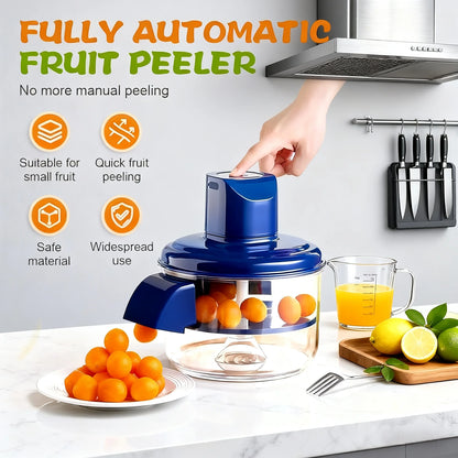 2025 Upgrade 2-in-1 Electric Garlic & Fruit Peeler - Effortless Peeling in 20 Seconds,Easy to Clean, Remover Tool for Kitchen.