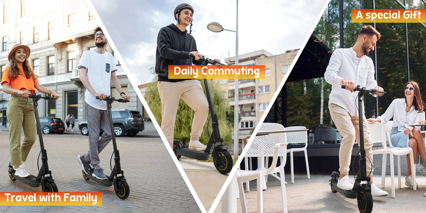 AOVOPRO V1MAX PRO 1200W Electric Scooter 45KM Max Range 35KM/H 500W Motor Power 42V14.5AH Folding Electric Scooter for Adults.