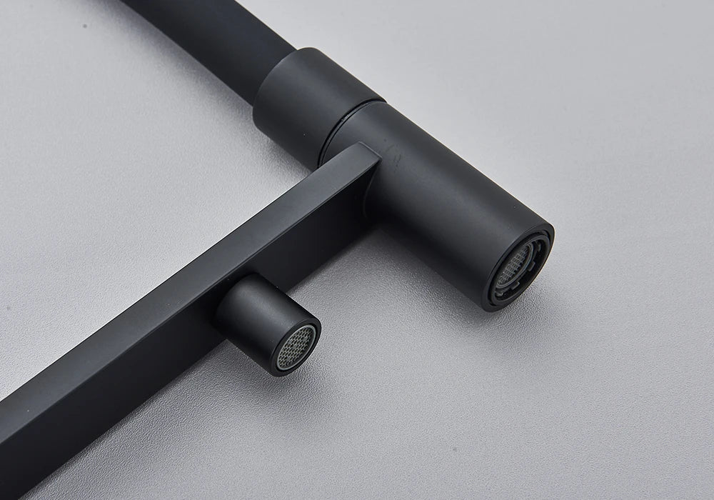 Black Grey Filtered Kitchen Faucet Water Filter Kitchen Faucets Filter Faucet Mixer Water Purification Water Drinking Water Taps