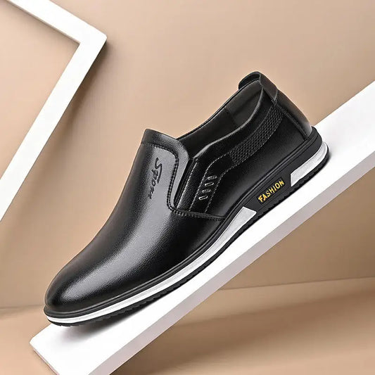 New Leisure Shoes Men's Fashion Leather Shoes Wholesale.