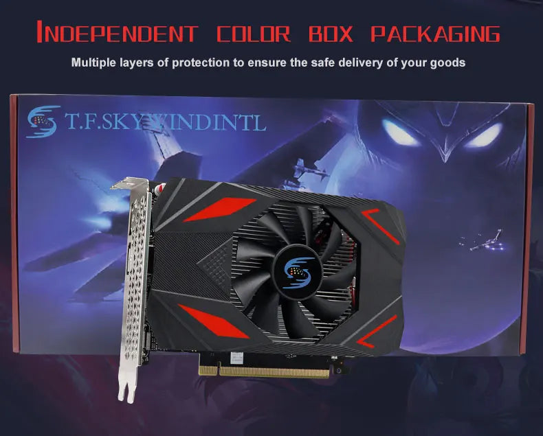 GTX1650 4GB desktop Graphics Card GAMING Gamer 128Bit GDDR6 Laptop chip PCI Express 3.0 Video Cards For PC DVI DP.