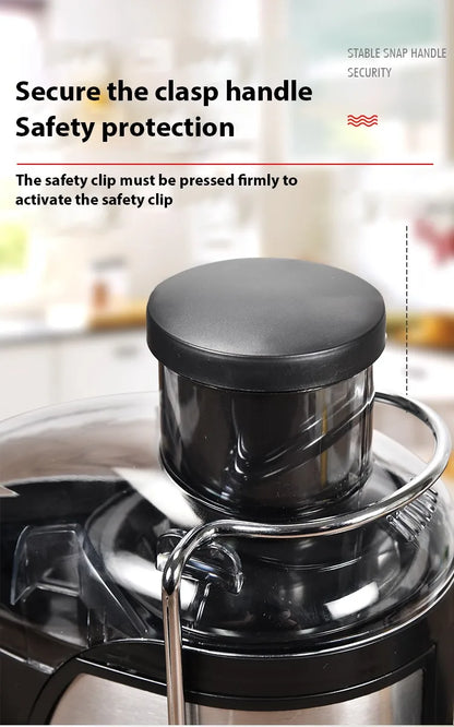 400W Juicer Machine,22000RPM Juicer with 3-inch Big Mouth for Whole Fruits and Veg,Juice Extractor with 2 Speeds,Easy to Clean.