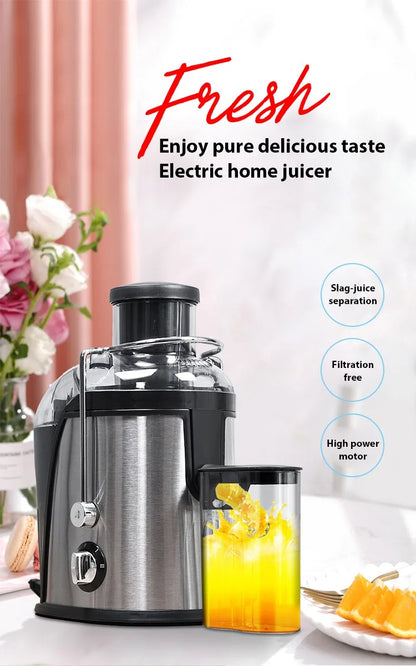 400W Juicer Machine,22000RPM Juicer with 3-inch Big Mouth for Whole Fruits and Veg,Juice Extractor with 2 Speeds,Easy to Clean.