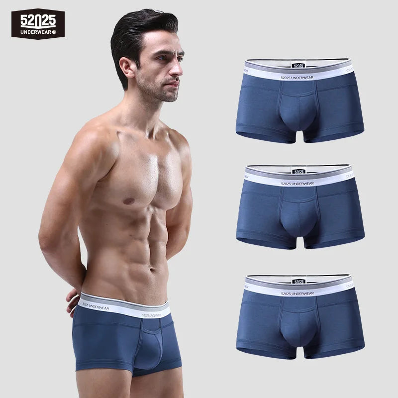 52025 Micromodal-Boxershorts/Badehose für Herren – höchster Komfort, ultimative Weichheit und luxuriöses Gefühl. Stilvolle und extrem bequeme Passform