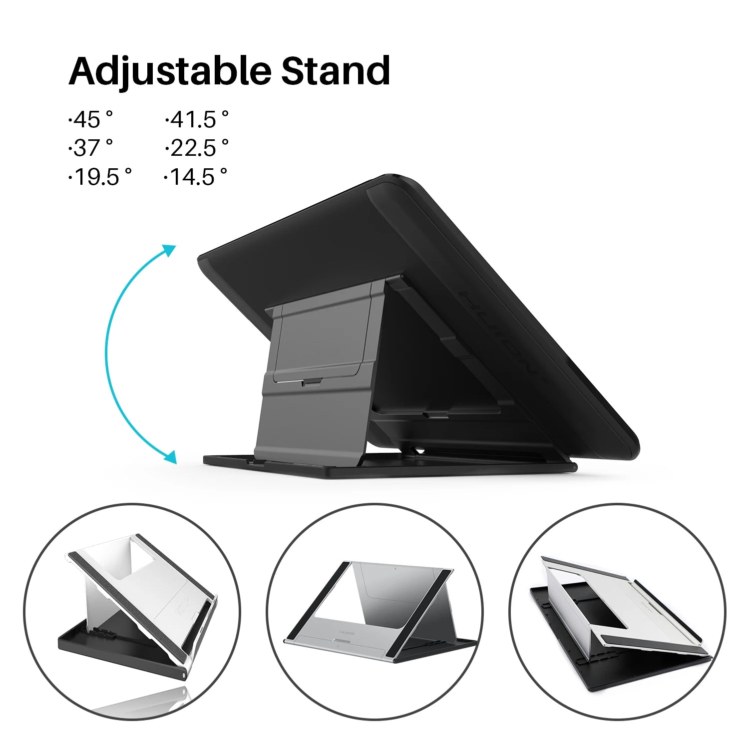 Huion Graphic Monitor Kamvas Pro 16 Drawing Tablet Screen 15.6 Inch Digital Tablets Draw Display with Battery-free Stylus Pen.