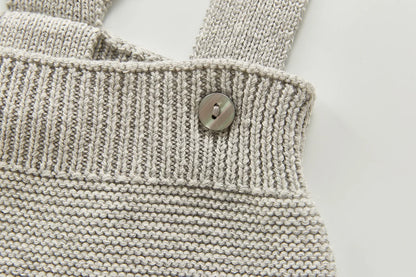 2022 Baby Strampler Sleeveless Herbst Kleinkind Mädchen Jungen Overall Gestrickte Solide Neugeborenen Kinder Kleidung Super Weiche Ein Stück Gesamt.