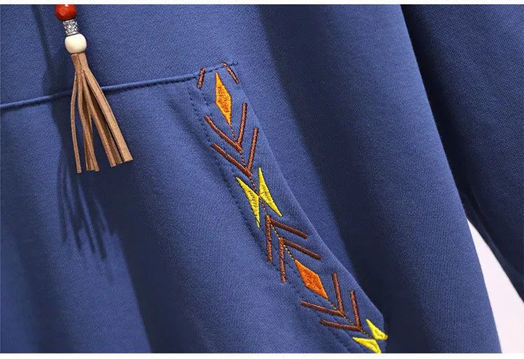 150Kg Plus Größe frauen Frühling Herbst Lose Mit Kapuze Stickerei Sweatshirt Büste 157cm 6XL 7XL 8XL 9XL 10XL lange-Ärmeln Casual Top