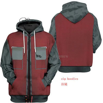 PLstar Cosmos Back to the Future Part Marty 3d hoodies/Sweatshirt Winter autumn funny Harajuku Long sleeve streetwear.