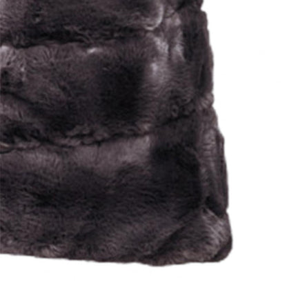 Herbst Winter Frauen Jacke Weste Einfarbig Rundhals Faux Pelzmantel Dicken Rundhals Oberbekleidung Plüsch Jacke für Frauen