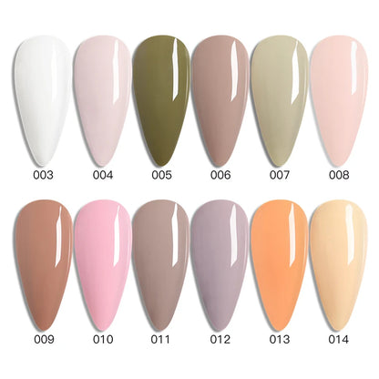 Ibdgel 12 Colors 15ML Nail Gel Polish Nail Accessories Semi-permanent Varnish Nail Art Nail Soak Off LED UV Gel Nail Venalisa.