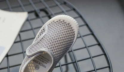 Kids Summer Shoes for Boys Girls Toddlers Children Casual Flats Air Mesh Net Breathable Hollow Cut-outs Sneakers Soft Fashion