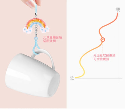 72 colors 24 colors 2.6mm Perler Fuse beads Iron beads Kit Hama beads 3D Puzzle DIY Toy Kids Creative Handmade Craft Toy Gift.