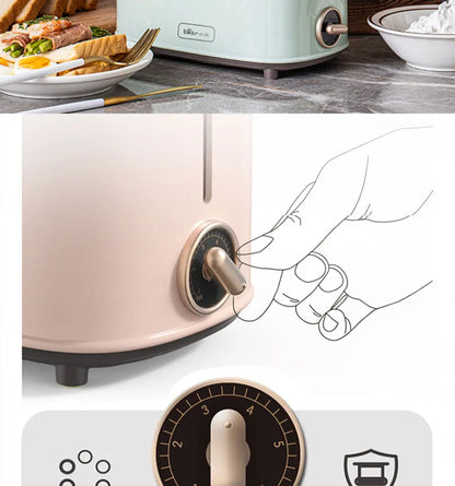 Bread Toaster  for sandwiches Waffle maker electric kitchen Double Oven 220V mini Toaster hot air convection for headed bread.