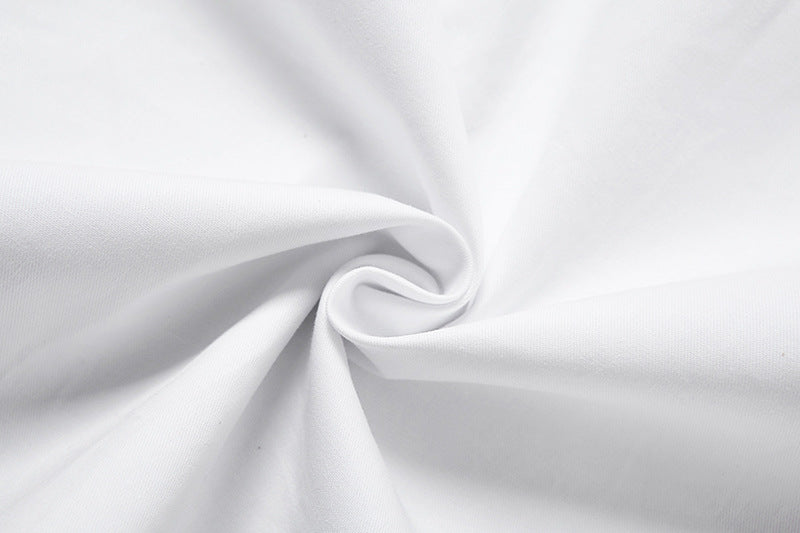 Sexy rückenfreie Minikleider mit Schnürung, Boho-Weiß, Puffärmel, süßes Kleid, schicke Damen, elegante Dame für Hochzeit, Party, Sommerkleidung.