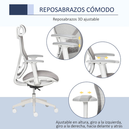 Vinsetto verstellbare verstellbare drehbare Bürostuhl armlehne 67x65x128cm