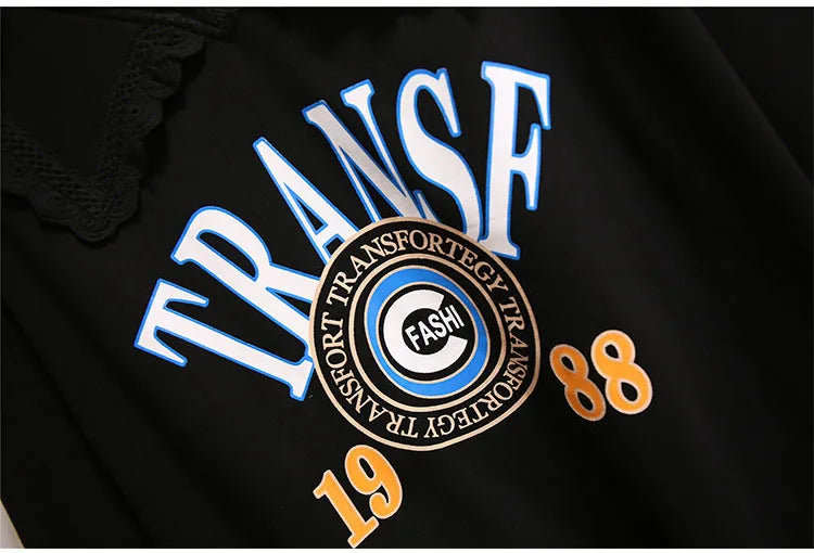 150Kg Plus Größe frauen Herbst Faul Stil Puppe Kragen Sweatshirts Fehlschlag 157cm 6XL 7XL 8XL 9XL 10XL lose Dünnen Langen Ärmeln Top.