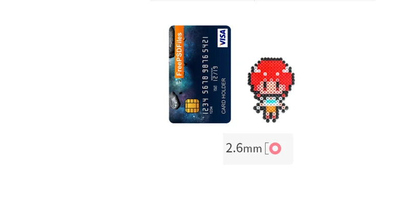 72 colors 24 colors 2.6mm Perler Fuse beads Iron beads Kit Hama beads 3D Puzzle DIY Toy Kids Creative Handmade Craft Toy Gift.