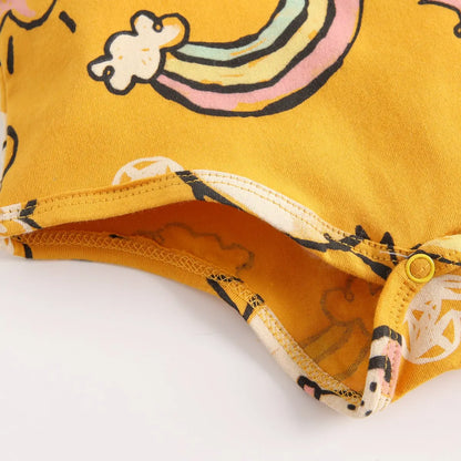 Sanlutoz Baby Jungen Mädchen Bodys Sommer Baumwolle Kleinkind Kleidung Cartoon Unisex Kurzarm.