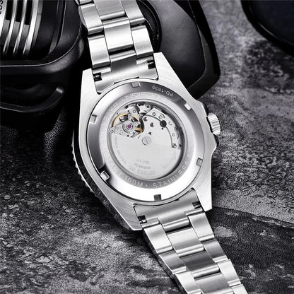 PAGANI DESIGN Top Brand Automatic Watch Luxury Sapphire Glass Mechanical Wristwatch Sports Stainless Steel Waterproof Men Watch.