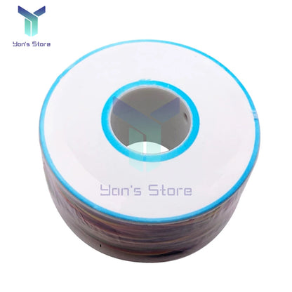 250M 30AWG Wire Cable 8 Color PCB Soldering Fly Iine 0.55mm Breadboard Jumper Colored Insulation Wrap Cable Tinned Pure Copper.