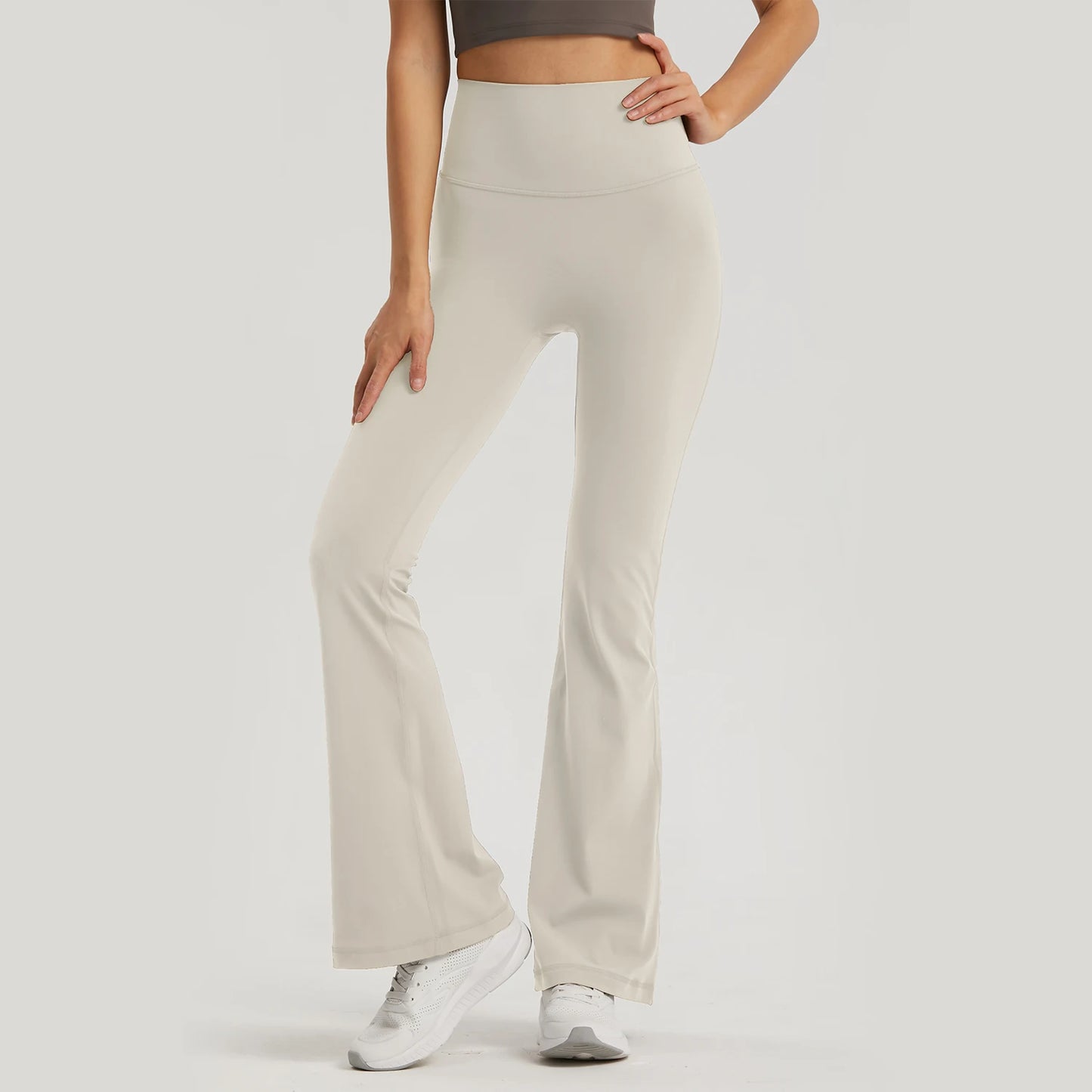 Nuls Young Series High Waist Women Yoga Pants Custom Leggings Bell-Bottoms Yoga Pants.