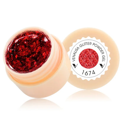 VENALISA Starry Painting Gel 90 Colors 5ml CANNI Pure Color Varnish Nail Art Salon Soak Off UV LED Nail Art Design Drawing Gel.