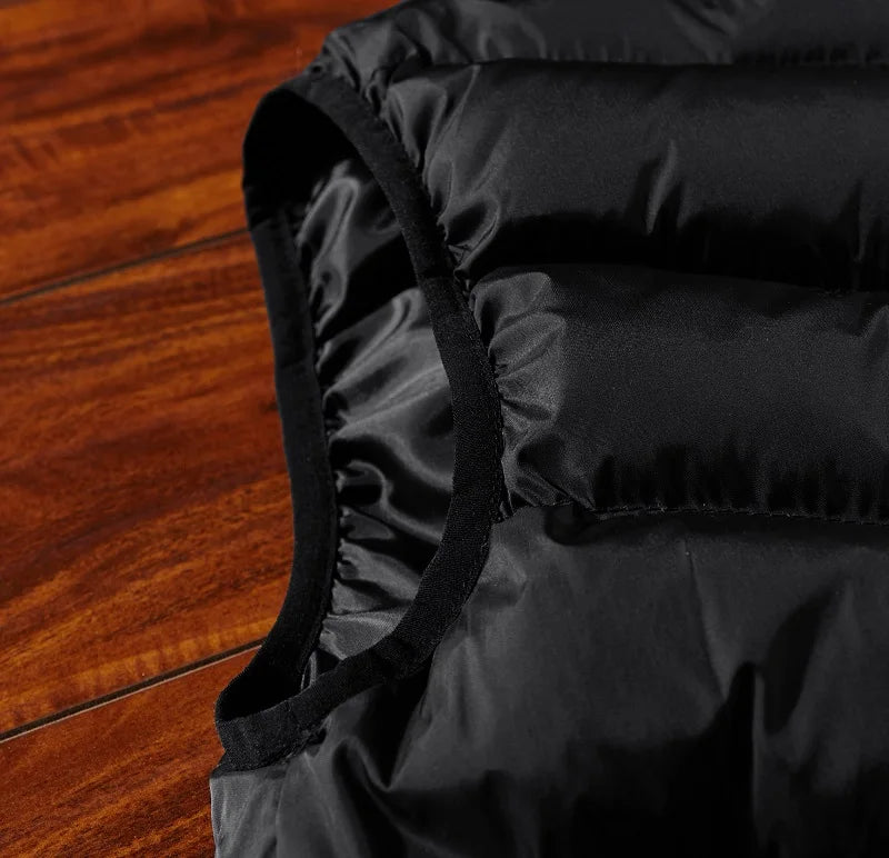 Spring Fashion Mens Jacket Sleeveless Vest Thermal Soft Vests Casual Coats Male Cotton Mens Vest Men Thicken Waistcoat 8Xl.