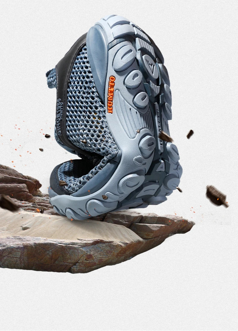 HUMTTO Sommer Wandern Turnschuhe Schuhe für Männer 2021 Atmungsaktive Outdoor Trekking Sport Herren Wasser Schuhe Klettern Walking Mann Schuhe.