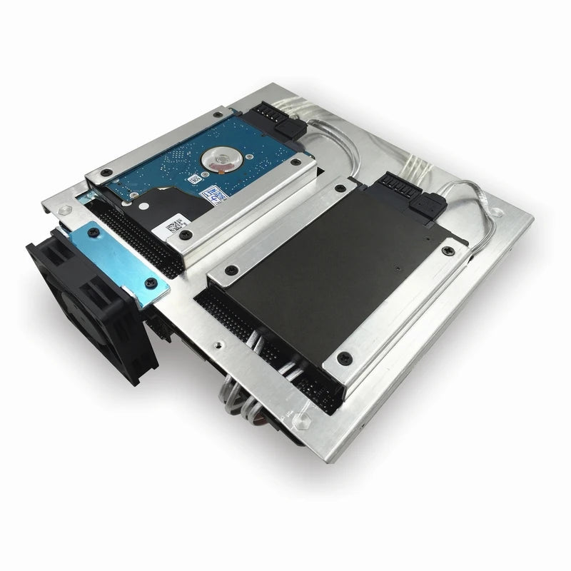 METALFISH MetalGear Plus Aluminum Mini HTPC Case Mini ITX Cases Computer Gaming PC Desktop Case.