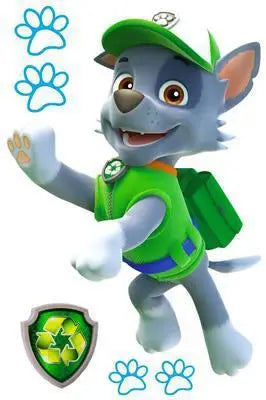 Disney 3D Cartoon  Pawed Wall Stickers For Kids Rooms Living Room Boys Girls Children Bedroom DIY Home Decor Patroling Car