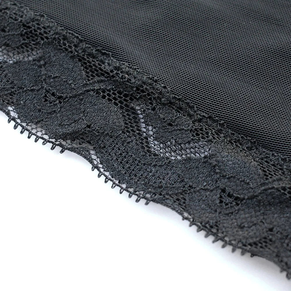 Zip Waist Lace Slimming Shaper Corset Control Shapewear Butt Lifter Strap Body Shaper Underwear Bodysuit Women Plus Size S-6xl