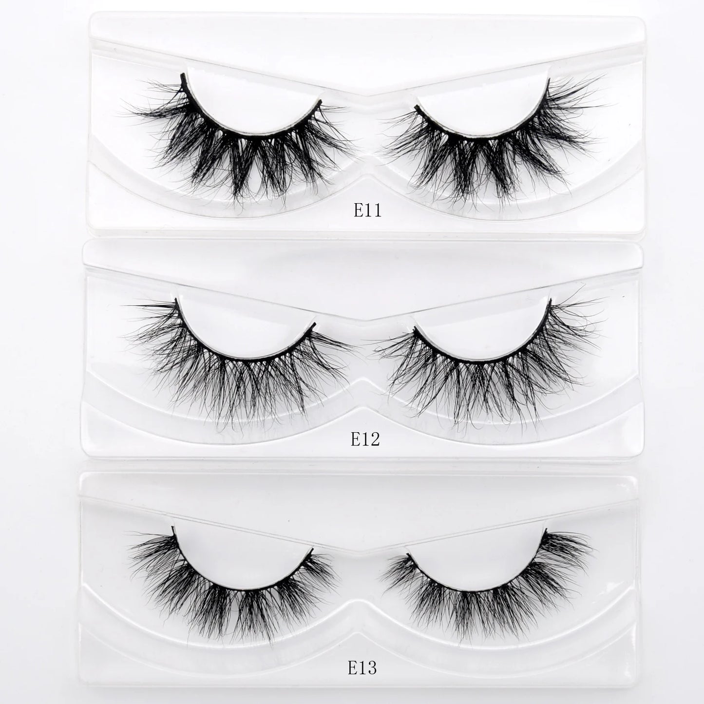 Mink Eyelashes Hand Made Crisscross False Eyelashes Cruelty Free Dramatic 3D Mink Lashes Long Lasting Faux Cils for Makeup Tools.