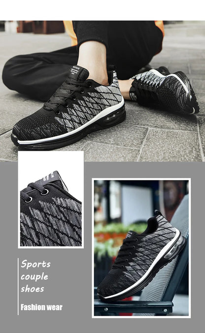 Men Running Shoes Fashion Breathable Outdoor Male Sports Shoes Sneakers Women Comfortable Athletic Footwear.