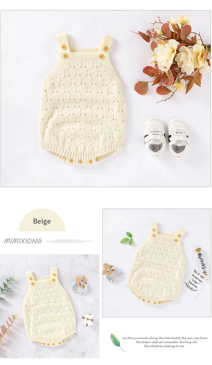 Baby Bodys Kleidung Fashion Solid Strick Neugeborenen Bebes Körper Anzüge Tops für Infant Jungen Mädchen Overalls Outfit Ein Stück Tragen.