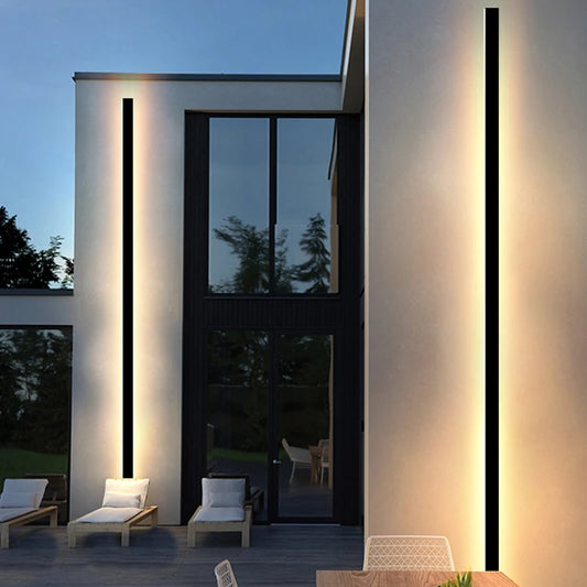 LED-Außenwandleuchte, modern, wasserdicht, IP65, Villa, Veranda, Garten, Terrasse, Exterio, Wandleuchte, regenfest, vor der Garagentorlampe.