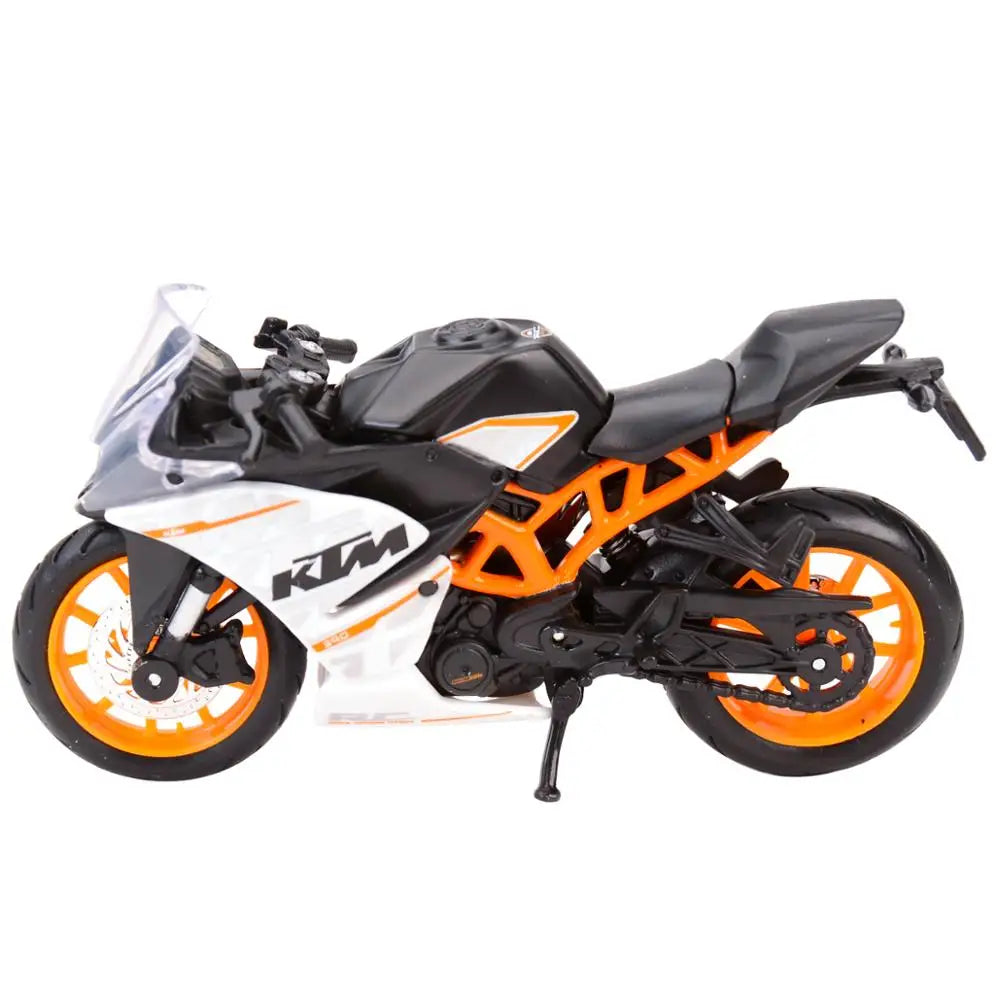 Maisto 1:18 KTM RC 390 Static Die Cast Vehicles Collectible Hobbies Motorcycle Model Toys.