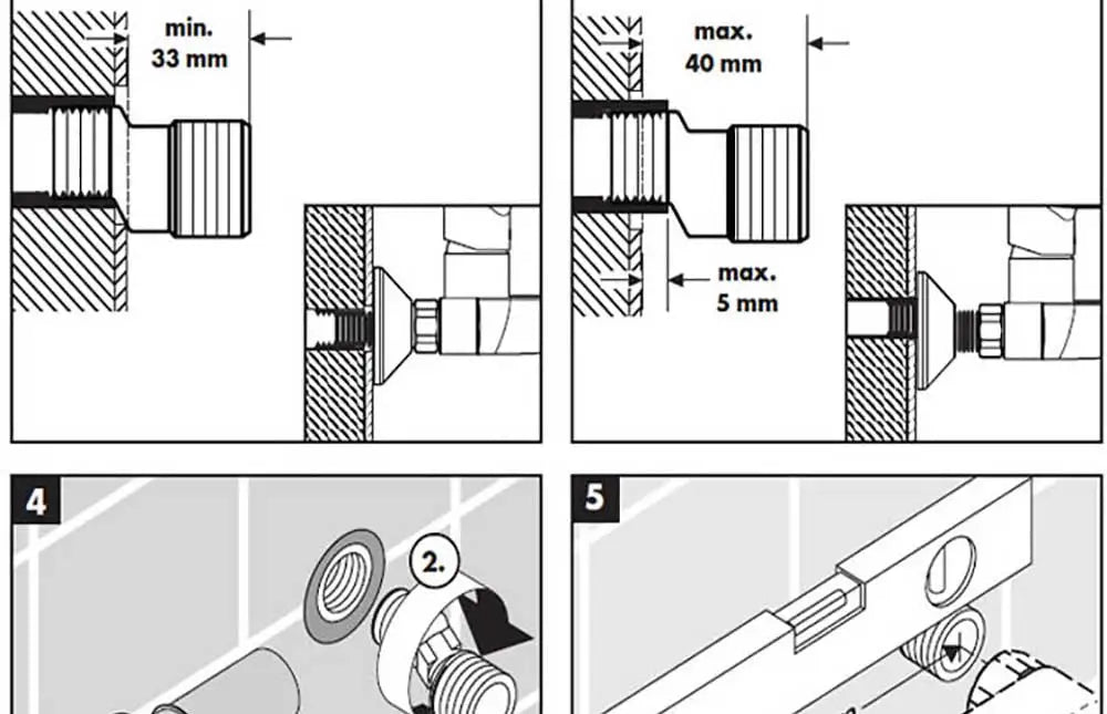 Black Waterfall Shower Faucet Bathroom Wall Mounted Bathtub Shower Faucets Dual Handles Hot Cold Water Mixer Tap with Handshower