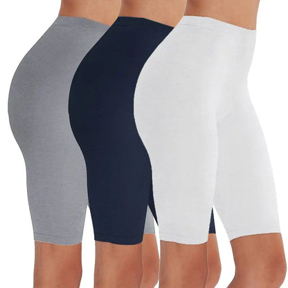 2pcs/3pcs Pack Eco-Friendly Viscose Spandex Legging Shorts For Woman Fitness Active Wear Very Soft Comfortable  M30181