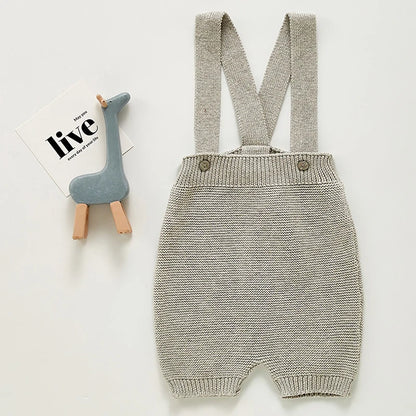 2022 Baby Strampler Sleeveless Herbst Kleinkind Mädchen Jungen Overall Gestrickte Solide Neugeborenen Kinder Kleidung Super Weiche Ein Stück Gesamt.