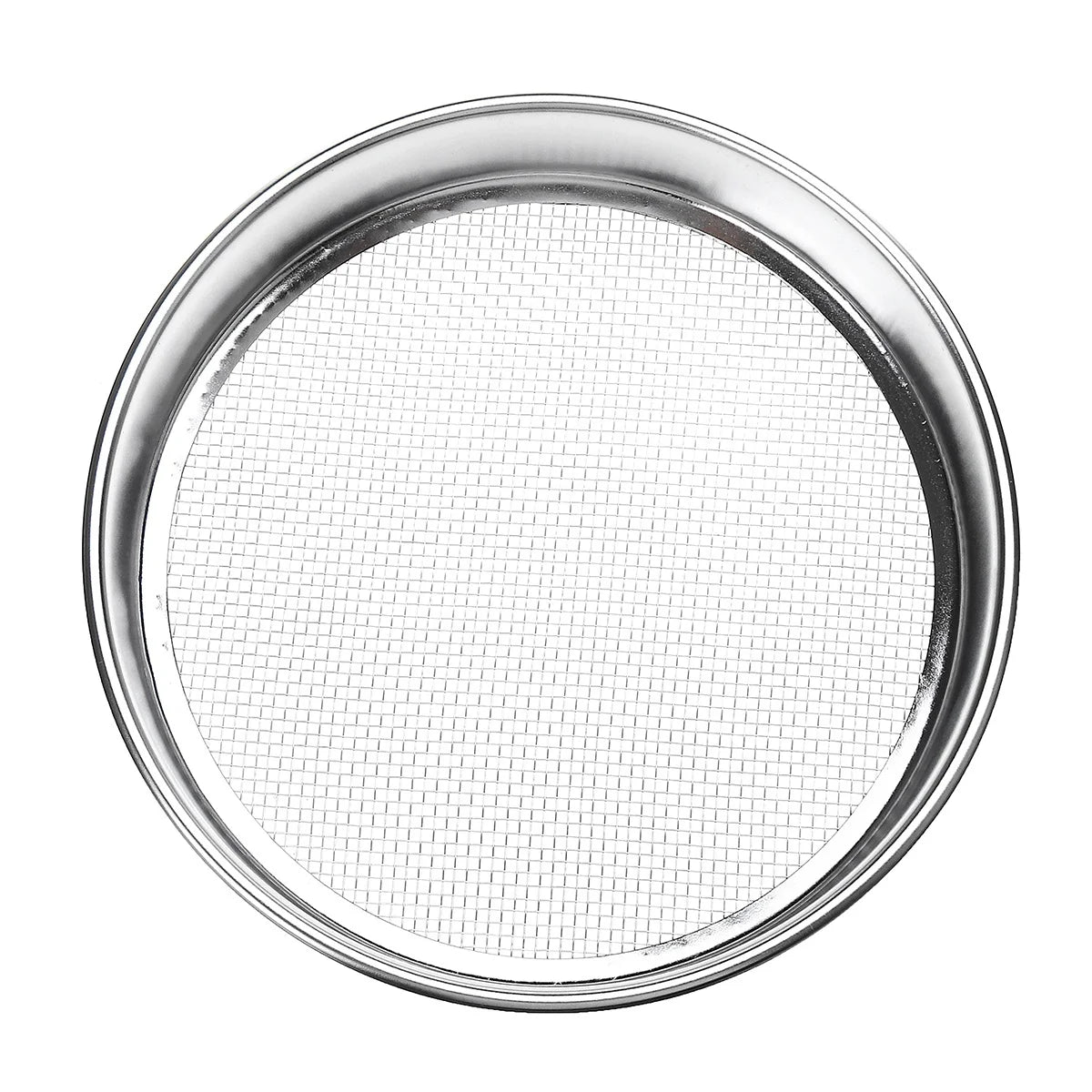 2-500M Round 304 Stainless Steel Lab Sieve Aperture Standard Sifters Shakers Kitchen Flour Powder Filter Screen Soil Strainer.