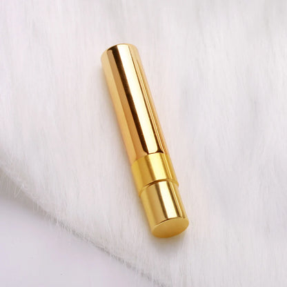 100 PCS/Lot 5ml Mini Perfume Bottle Aluminium Spray Atomizer Bottles Sample Empty Gold Silver Black Glass Vials.