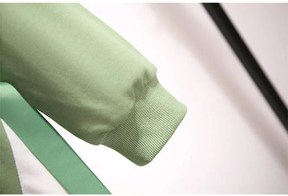 150Kg Plus Größe frauen Herbst Lose Oansatz Sweatshirts Fehlschlag 157cm 6XL 7XL 8XL 9XL 10XL Beiläufige Lange-ärmeln Gefälschte Zwei-stück Top