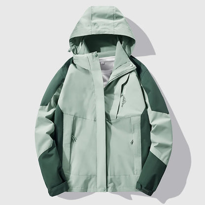 ANSZKTN Sports Men Women  Hardshell Graphite Warm Windproof Anti-fouling Sportswear Outdoor Jacket.