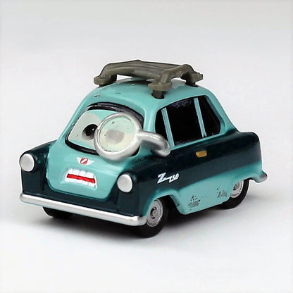 Cars Disney Pixar Cars 2 3 Toy Lightning McQueen Mater Sheriff Alloy Metal Model Car 1:55 Metal Toys Vehicles Boy Children Gifts