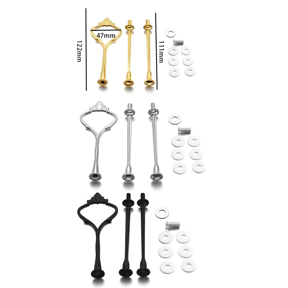 Three-Layer Fruit Dish Epoxy Resin Mold Tea Tray Silicone Molds Storage Tray Mould For DIY UV Resin Coaster Accessories