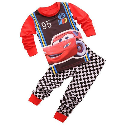 Kids Pajamas Children Sleepwear Pixar Cars Lightning McQueen Baby Pajamas Sets Boy Girl Pyjamas Pijamas Cotton Nightwear Clothes.