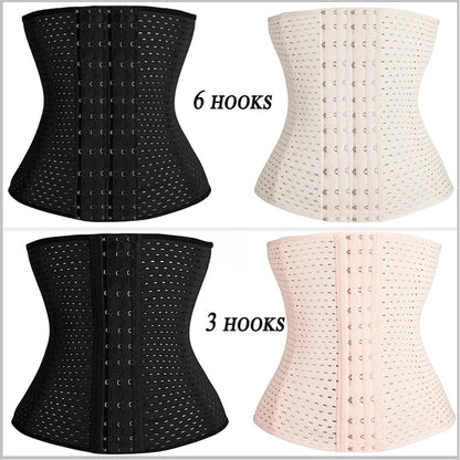 Plus Size XS-5XL Steel Boned Waist Trainer Corset Women Postpartum Band Sexy Bustiers Corsage Modeling Strap cinta modeladora US.